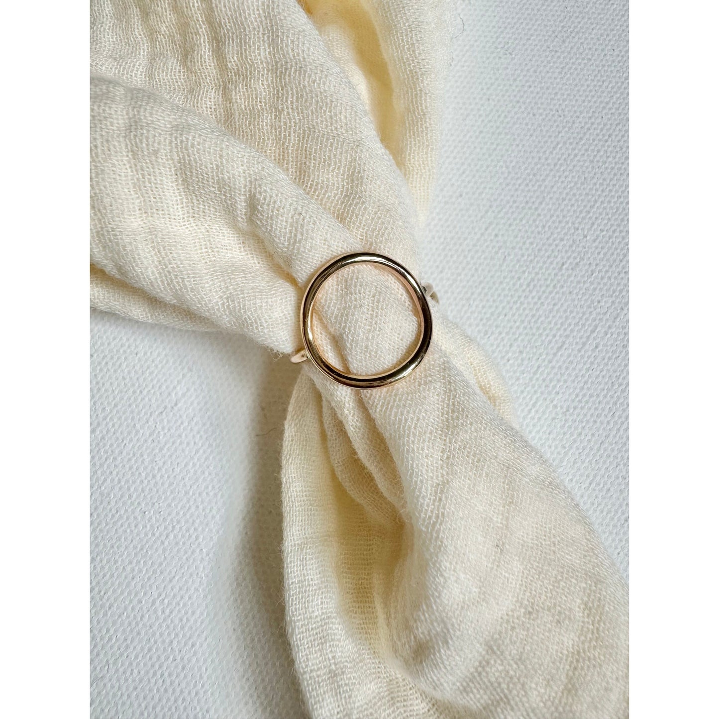 Karma Open Circle Ring