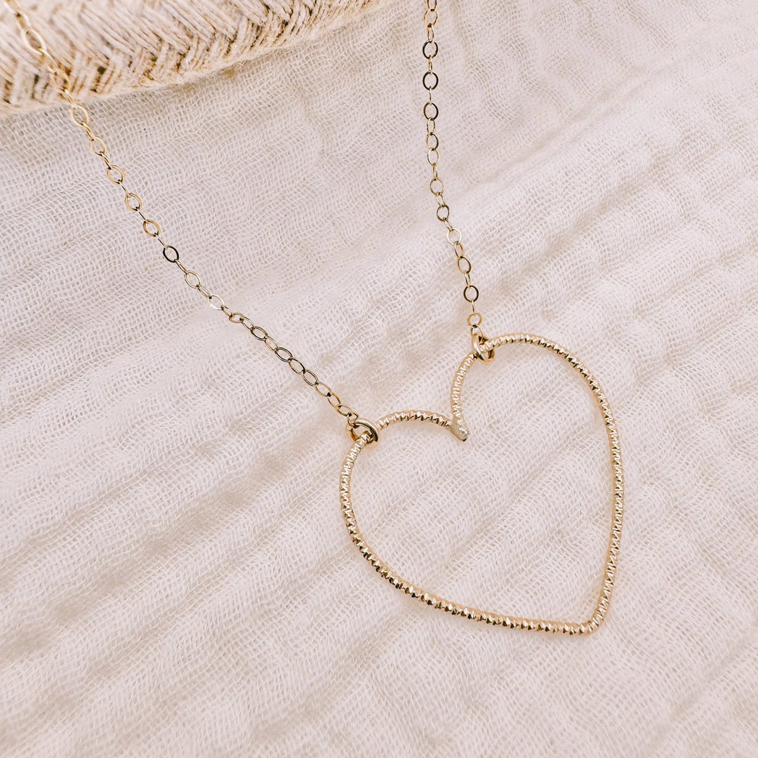 Open Heart Necklace