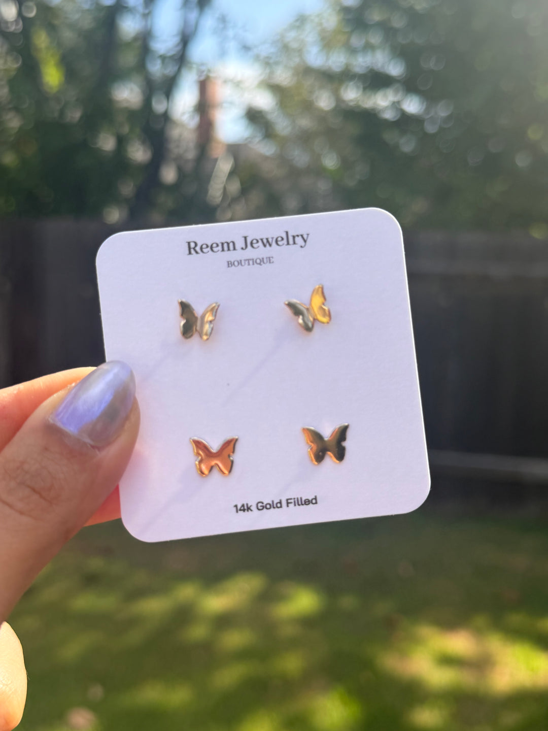 Butterfly Studs
