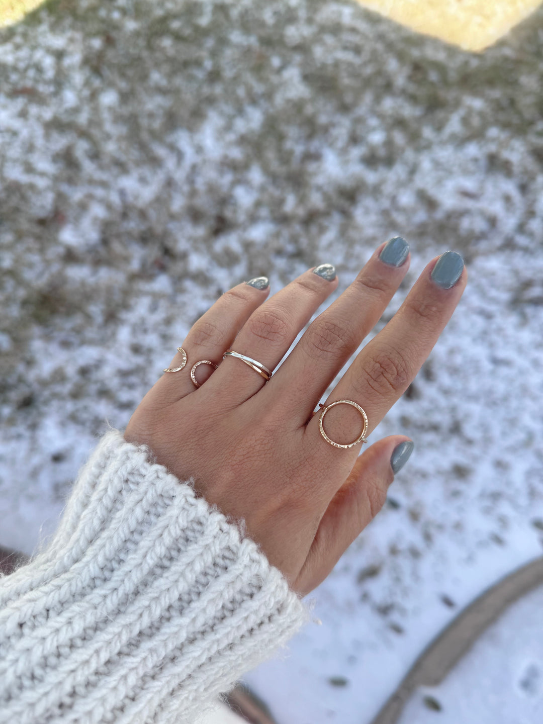 Mixed Metal Rolling Ring