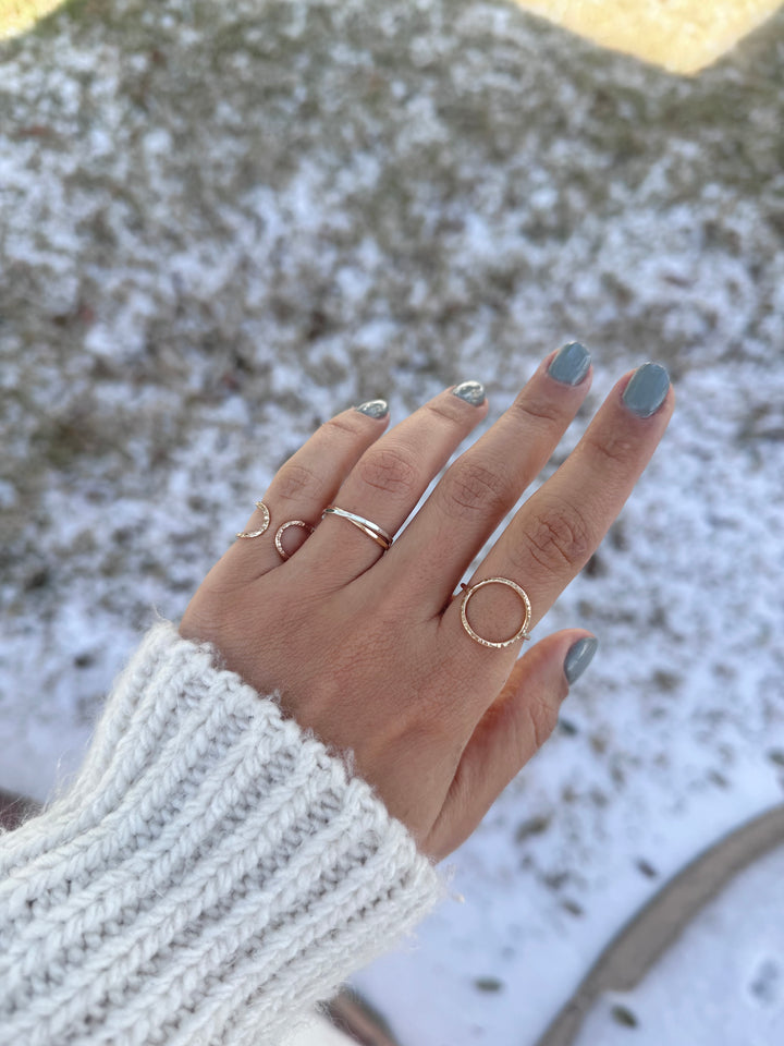 Mixed Metal Rolling Ring