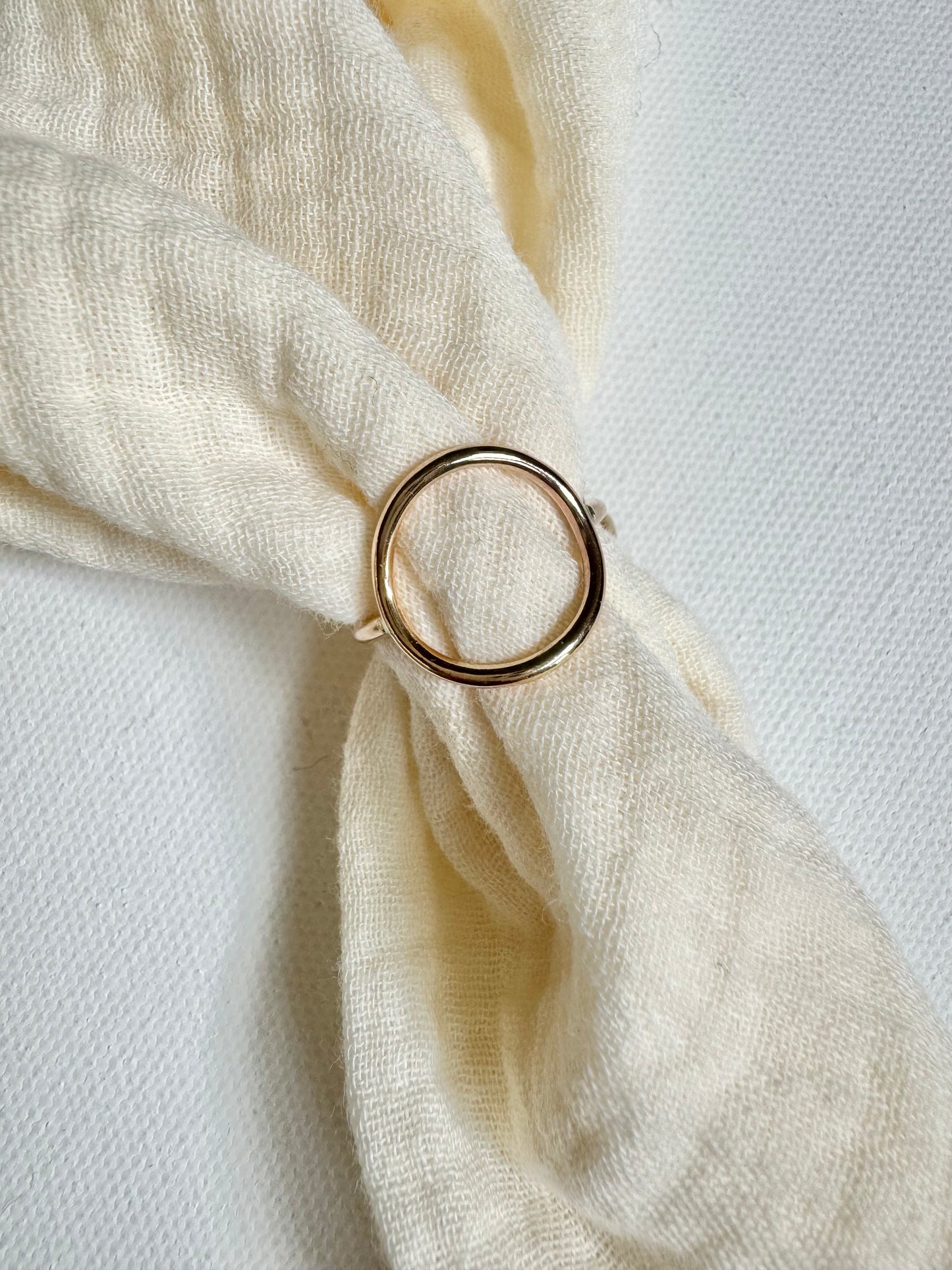 Karma Open Circle Ring