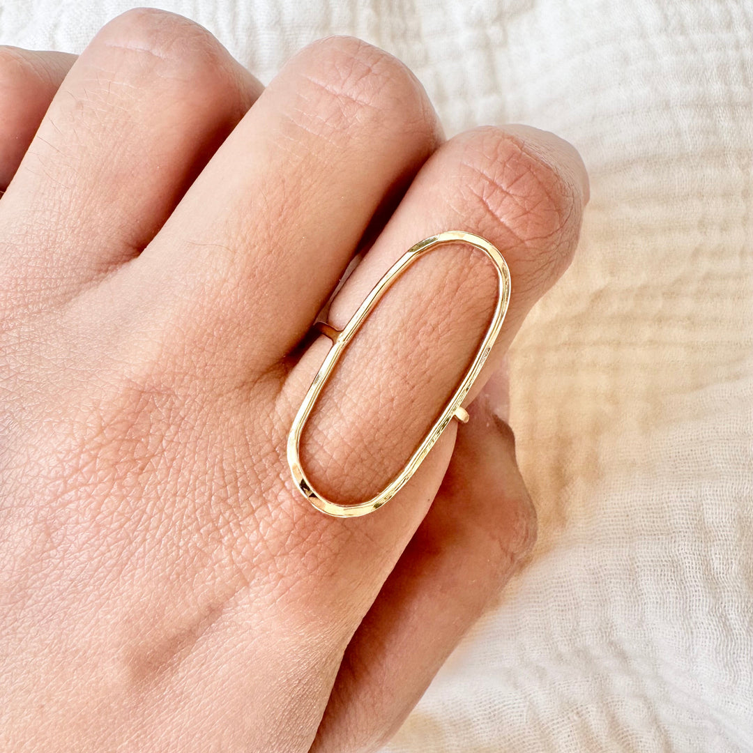 Open Oval Ring