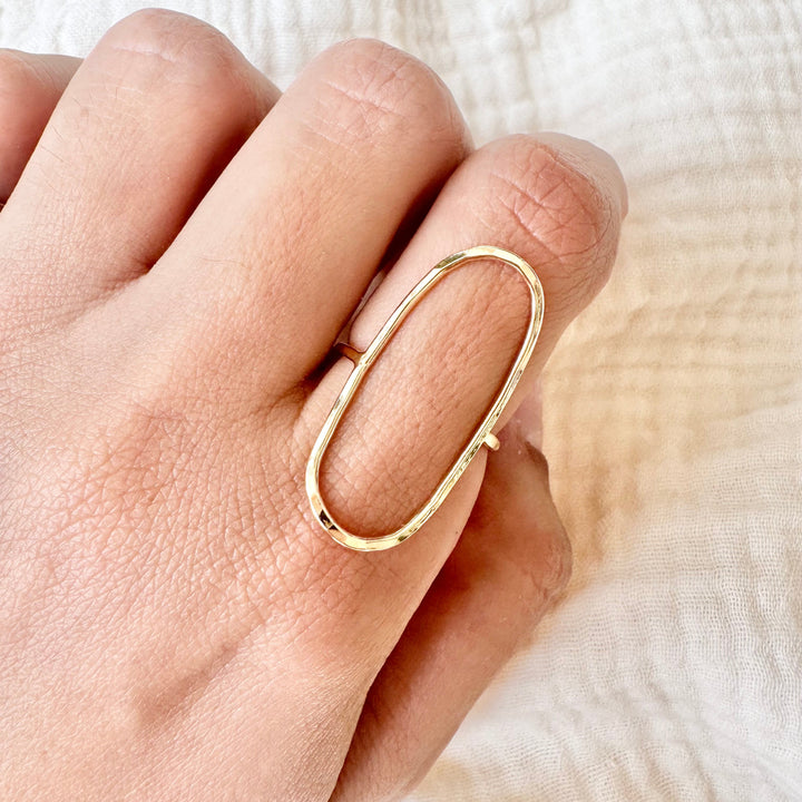 Open Oval Ring
