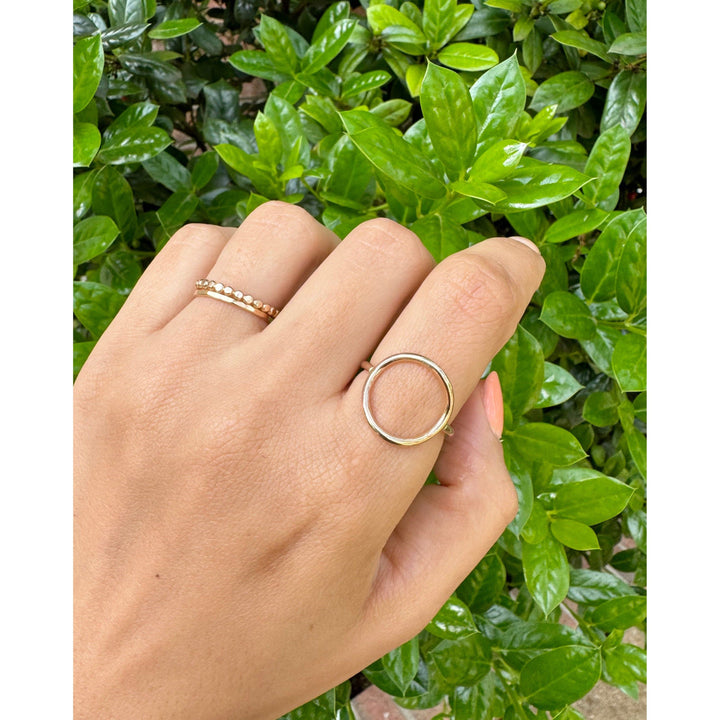 Karma Open Circle Ring