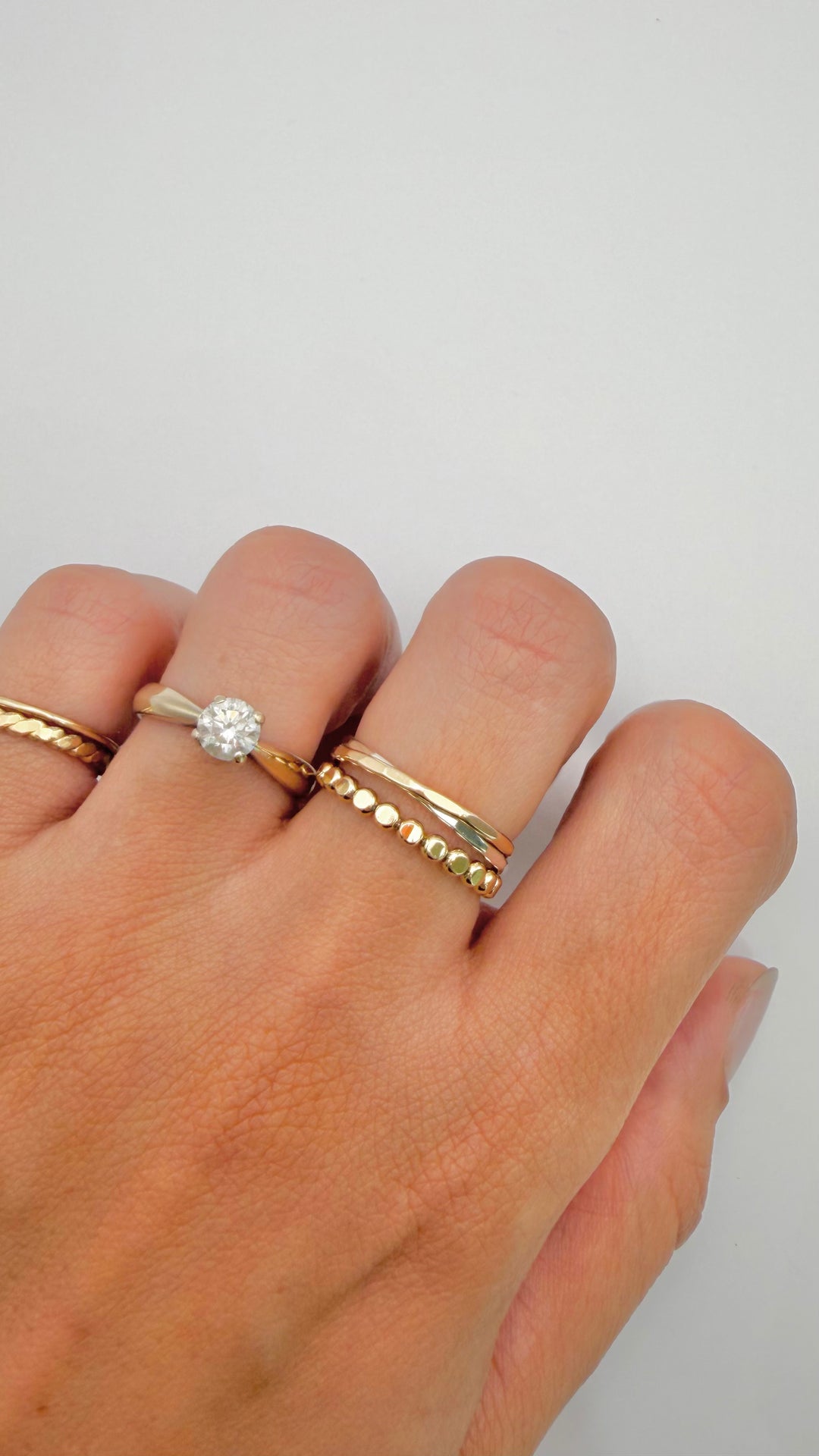 Mixed Metal Stacking Rings