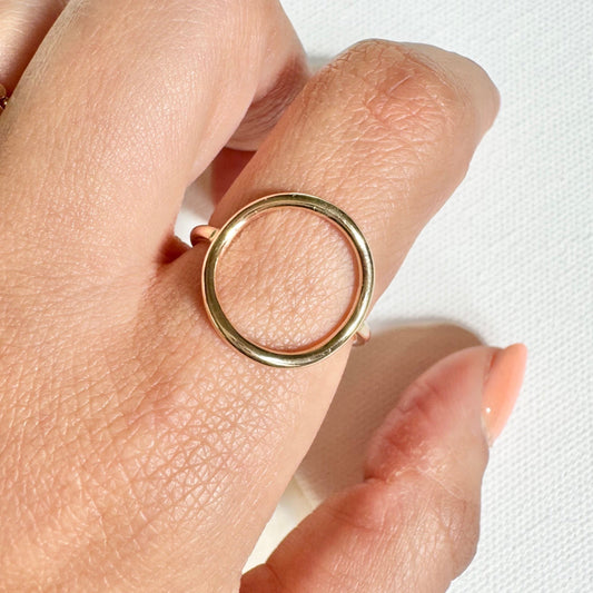 Karma Open Circle Ring